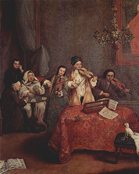 Kleines Konzert, Pietro Longhi